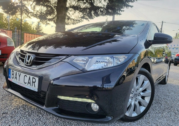 Honda Civic cena 39900 przebieg: 140221, rok produkcji 2013 z Brzeg małe 781